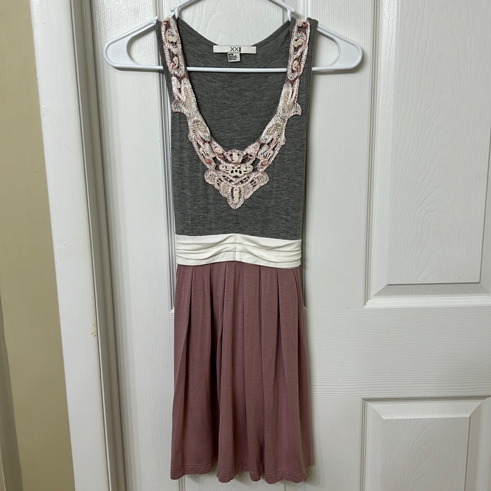 Forever 21 two toned dress